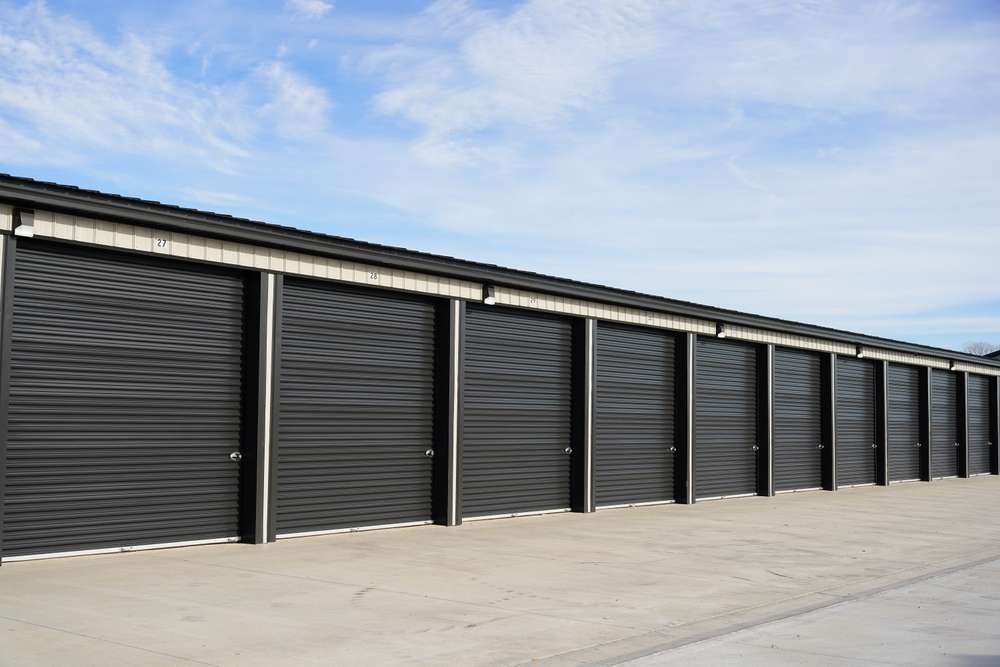 Black,And,Tan,Storage,Unit,Buildings.