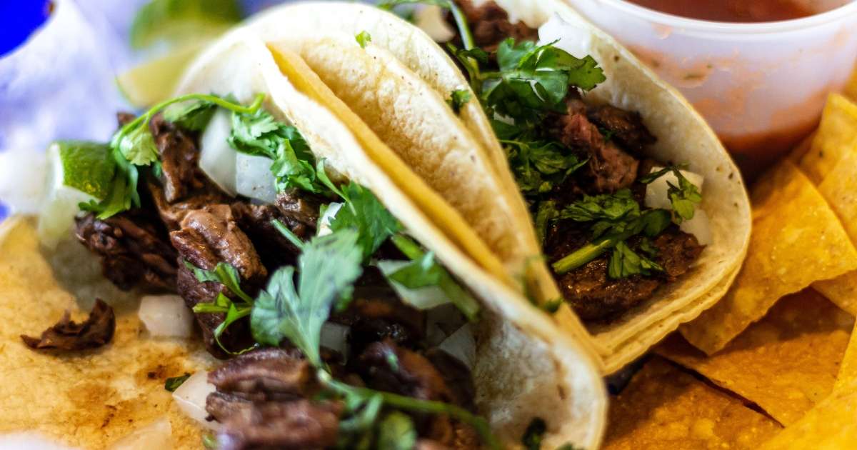 Tacos up close