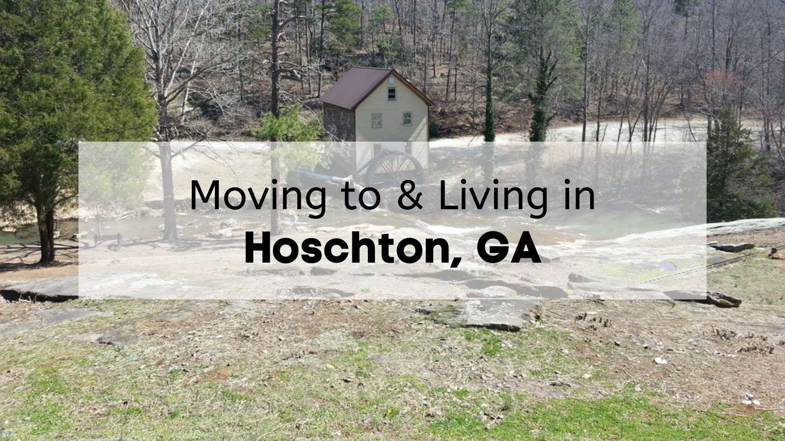 moving to hoschton, ga