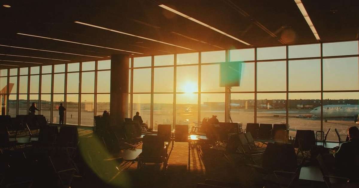 Sunrise at Atlanta Airport