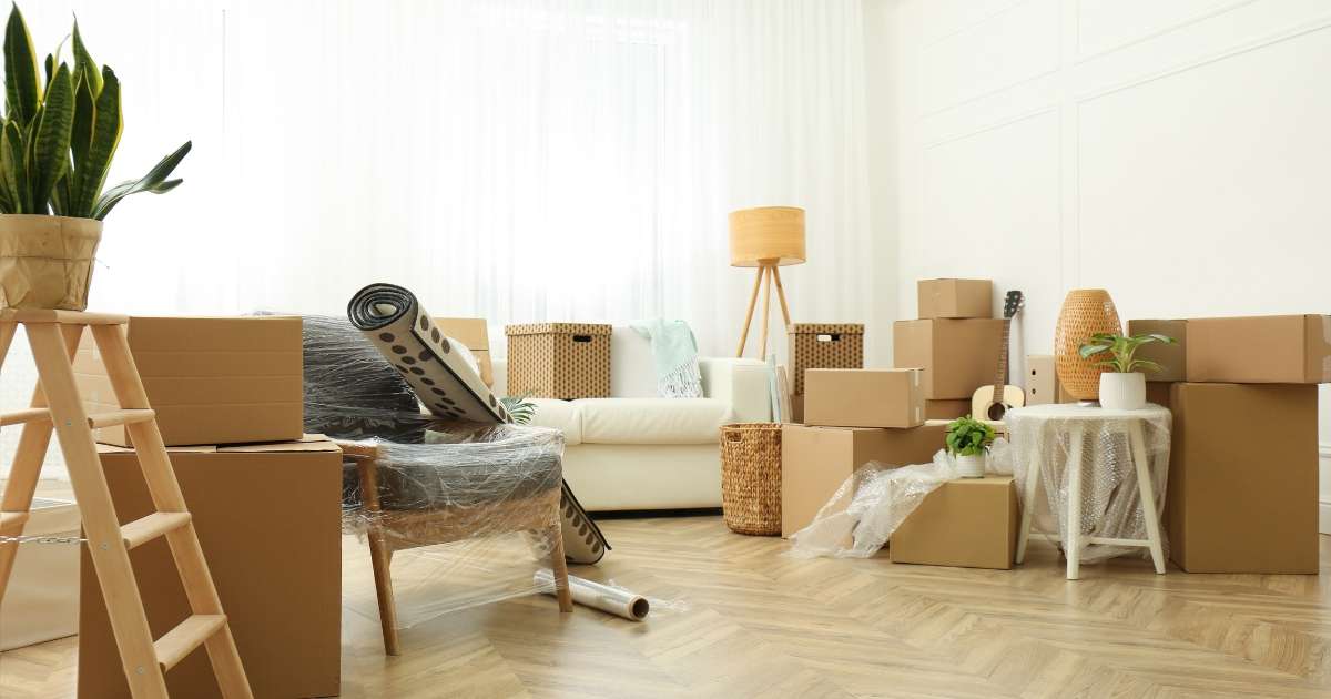 Fully packed home furniture. 