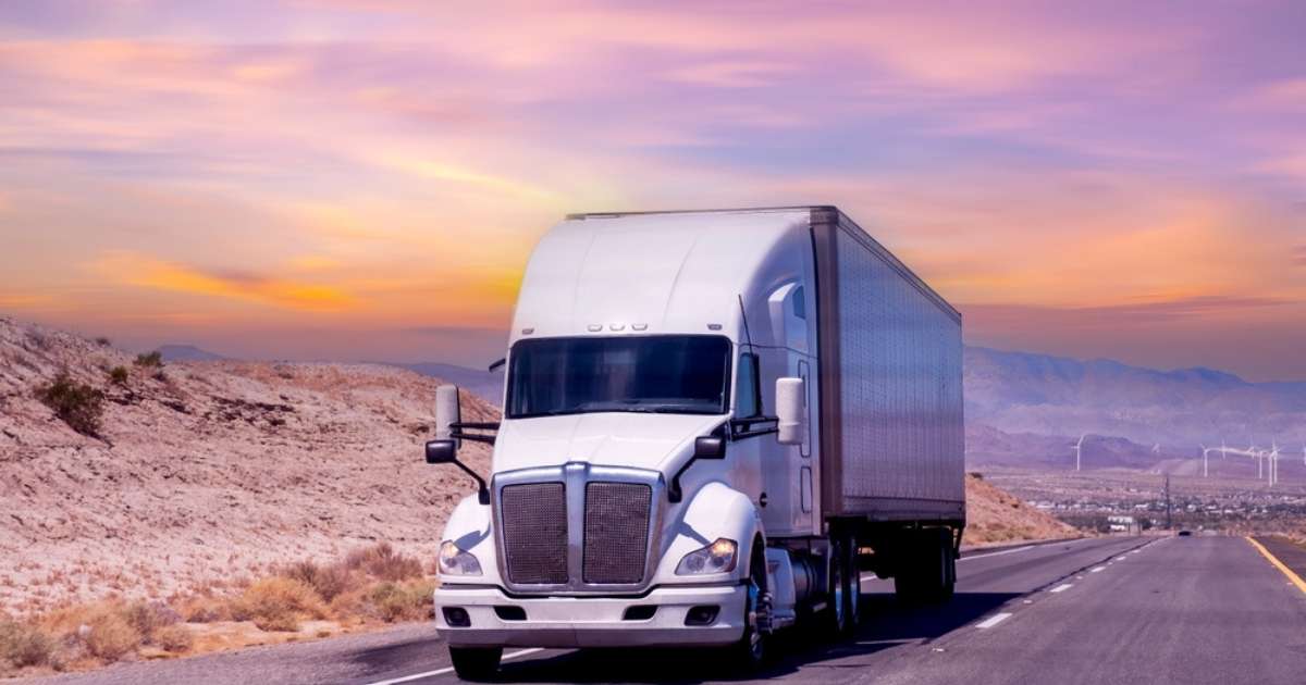 Moving truck during an Atlanta GA to Clarksville move.